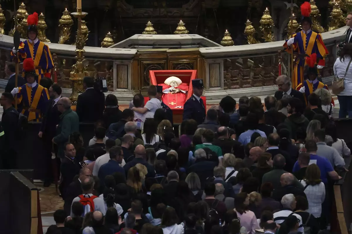 Funeral del papa Francisco en la basílica de San Pedro en El Vaticano