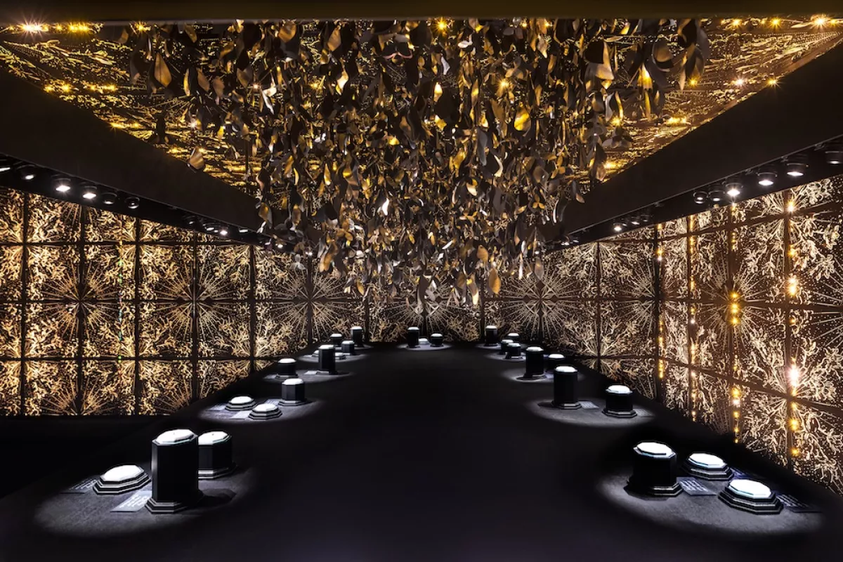 exposición Tiffany diamantes rosas 