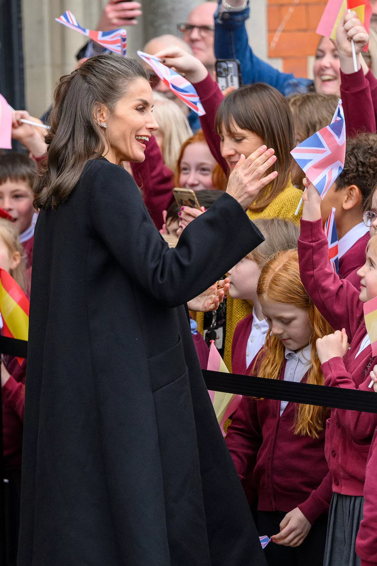 Queen Letizia and Prince Charles open The Spanish Art Gallery, Bishop Auckland, County Durham, UK - 05 Apr 2022
