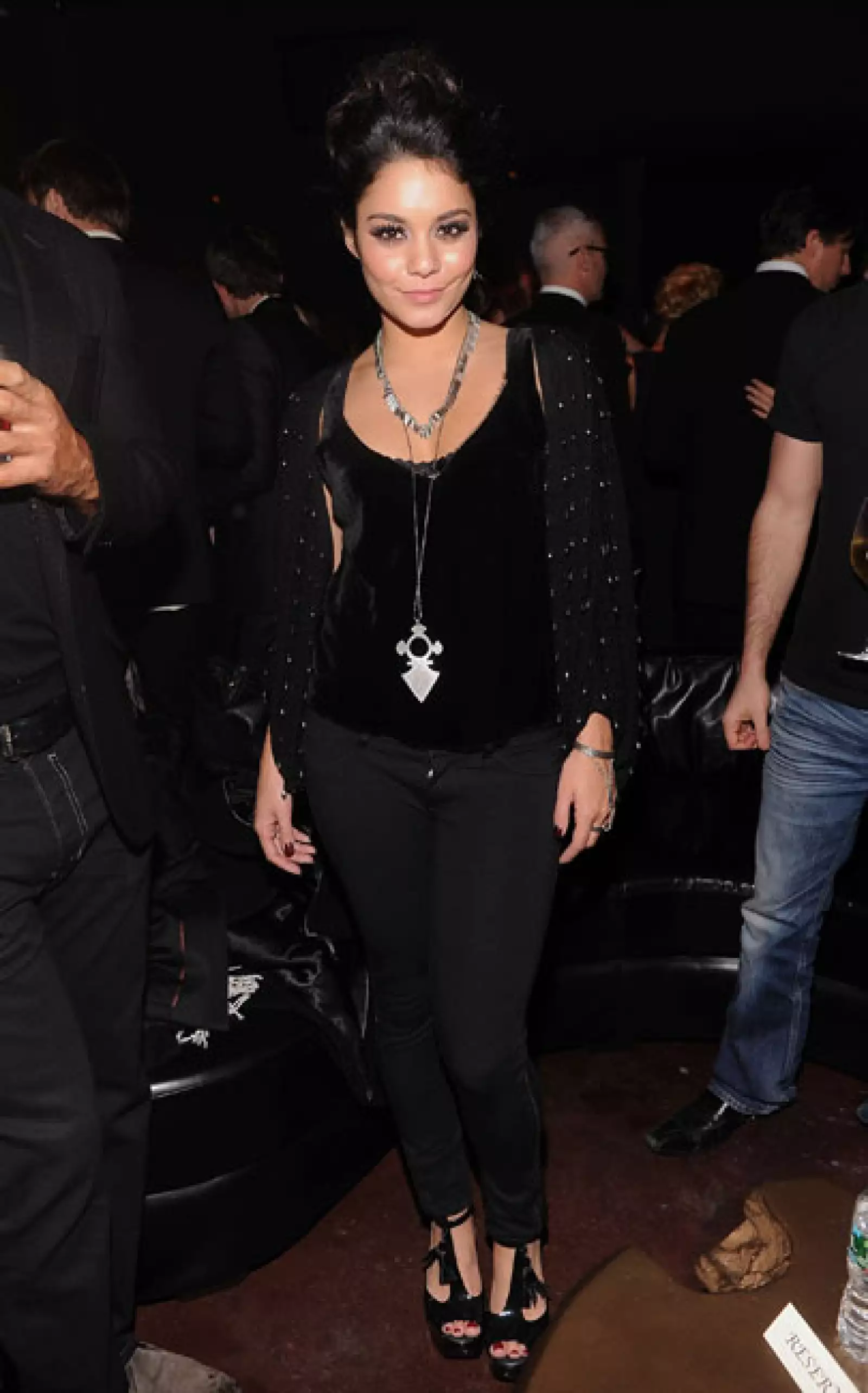 En la gala amfAR en febrero de 2012.