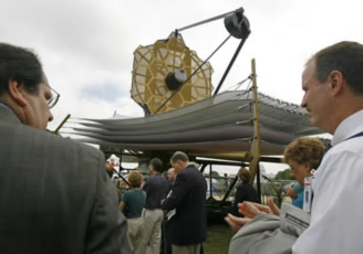 El nuevo telescopio espacial sustituirá en 2014 al Hubble. (Foto: AP)