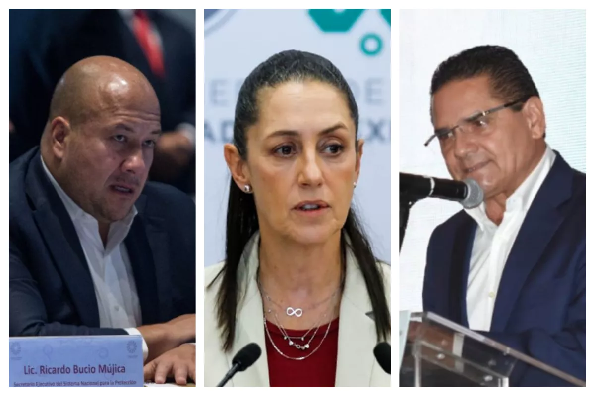 Alfaro, Sheinbaum y Aureoles