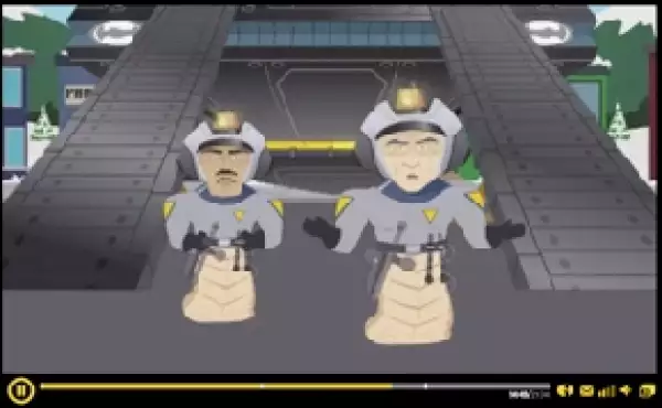 La "policía espacial".