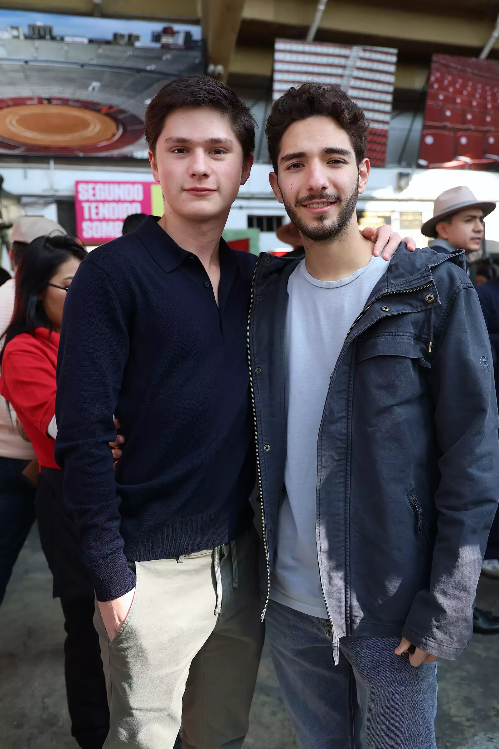 Andrés Samano y Anuar Basila