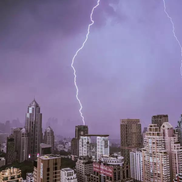 THAILAND-WEATHER-LIGHTNING
