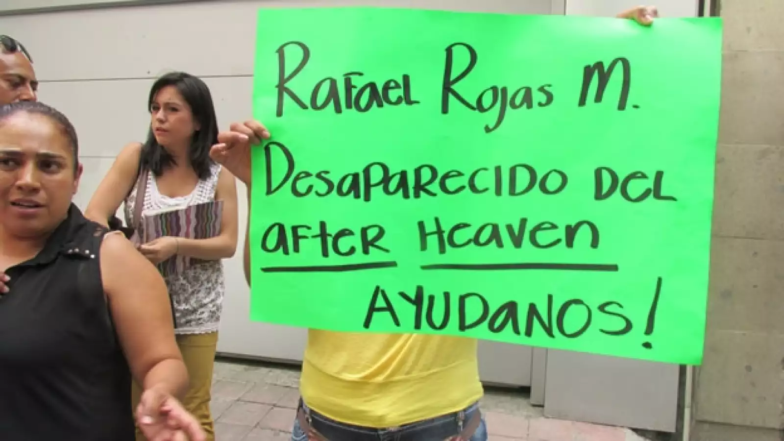 familiares de personas desaparecidas