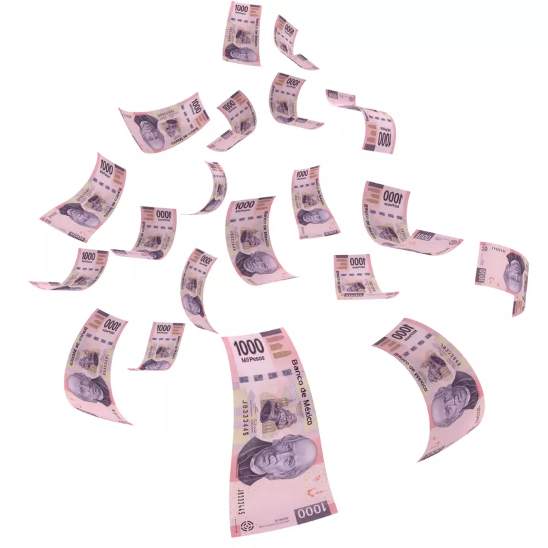 Mexican money peso falling finance crisis