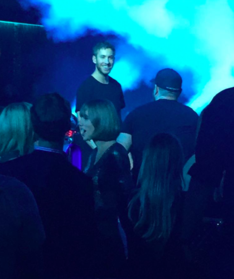 Al DJ se le vio muy feliz también.