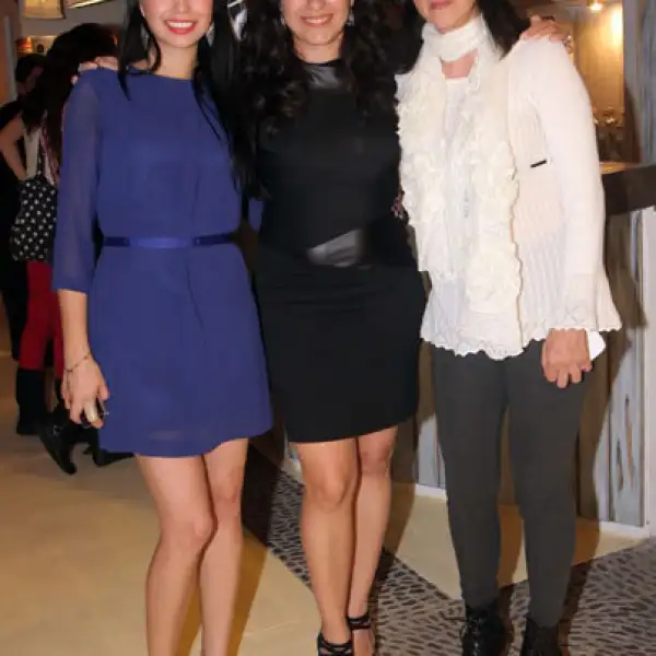 Maya Zapata, Tiaré Scanda y Fabiola Peña.