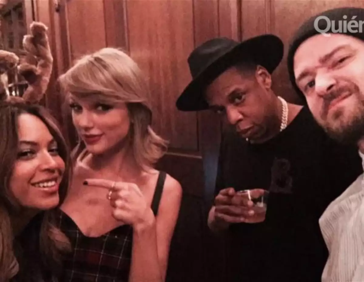 Taylor Swift deja a un lado a sus amigas Lorde y Karlie Kloss para festejar junto a Justin Timberlake y Beyoncé; además Kim K es maquillada por su hija, Zedd y Selena podrían hacer dueto y más.