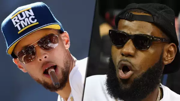 Stephen Curry y LeBron James