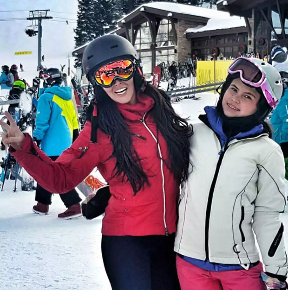 Claudia Álvarez disfruta mucho viajar con sus seres queridos.