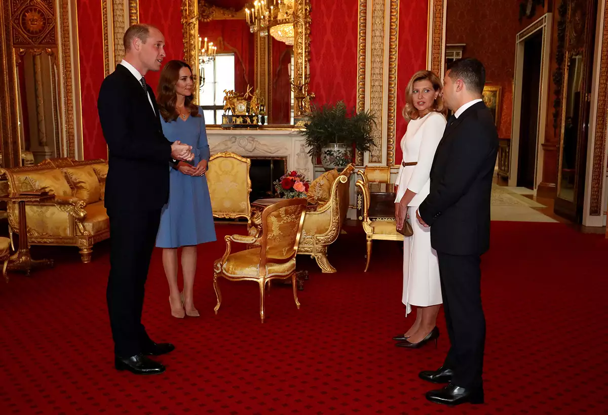 Ukrainian President Volodymyr Zelensky And His Wife Pay Official Visit To UK