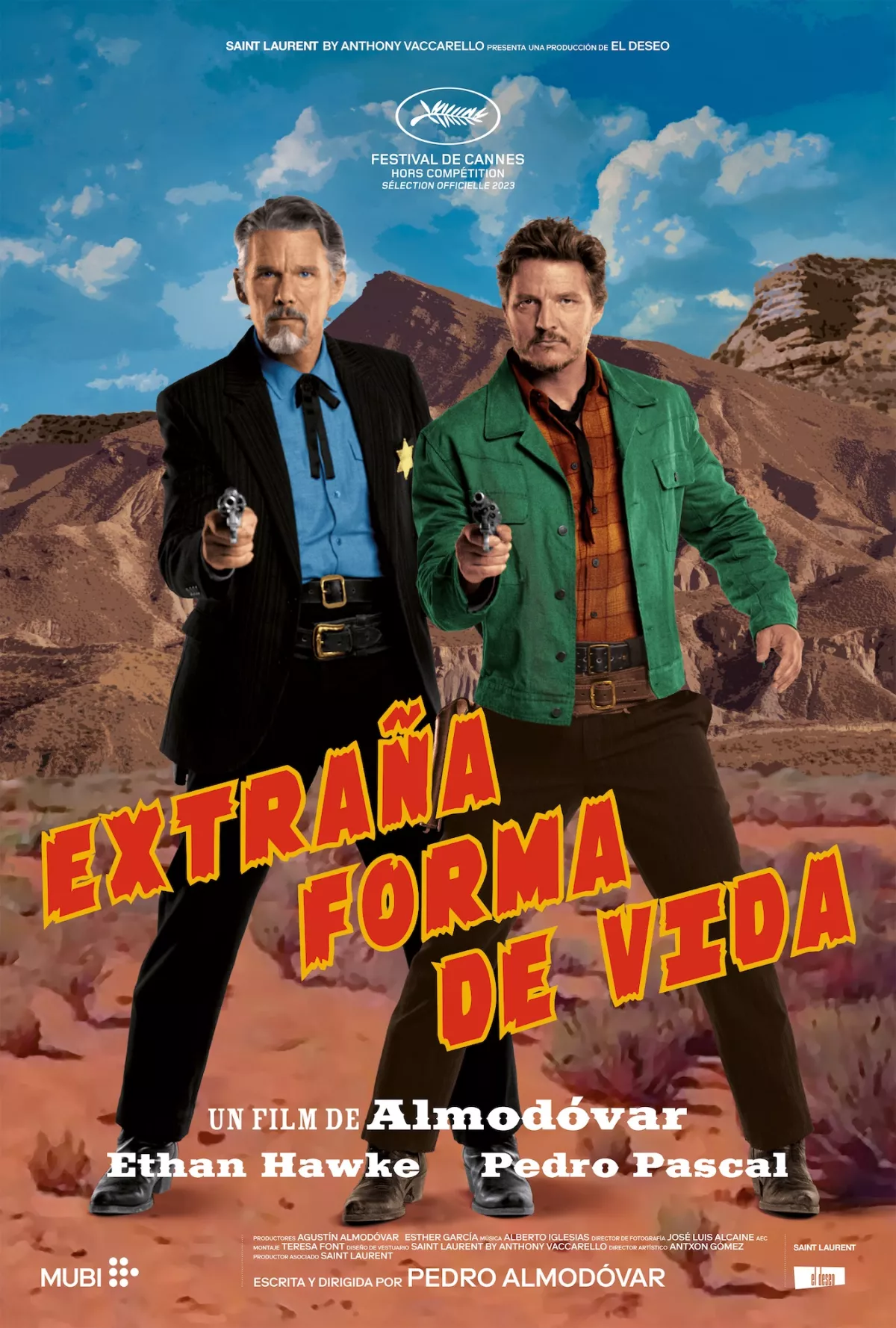 Póster oficial de la nueva película de Almodóvar. 