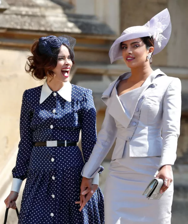 Priyanka Chopra en la boda de Meghan y Harry