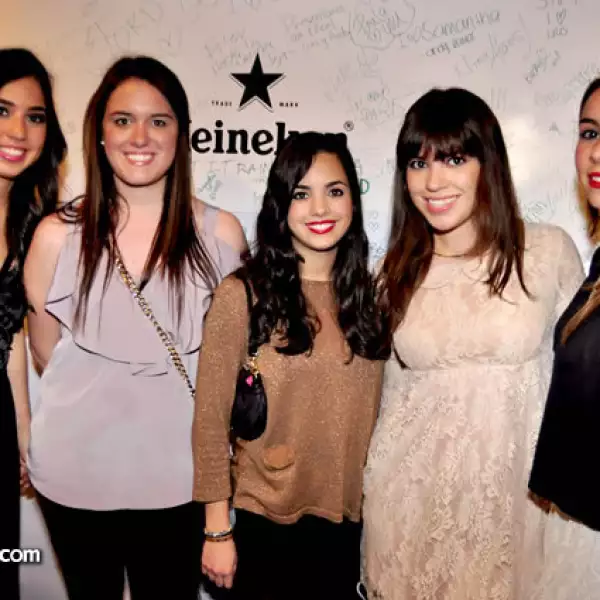 Gabriela Osuna,Mariana Rubio,Norma Coker,Ana Lucía Murillo y Fernanda Ruíz