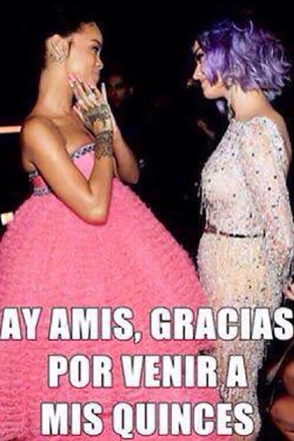 Katy Perry fue una de las invitadas de honor al festejo.