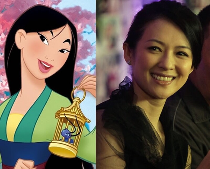 Mulán y Zhang Ziyi.