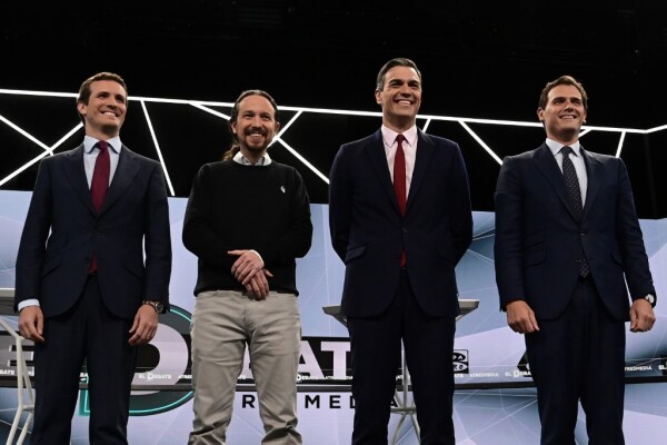 Los candidatos.
