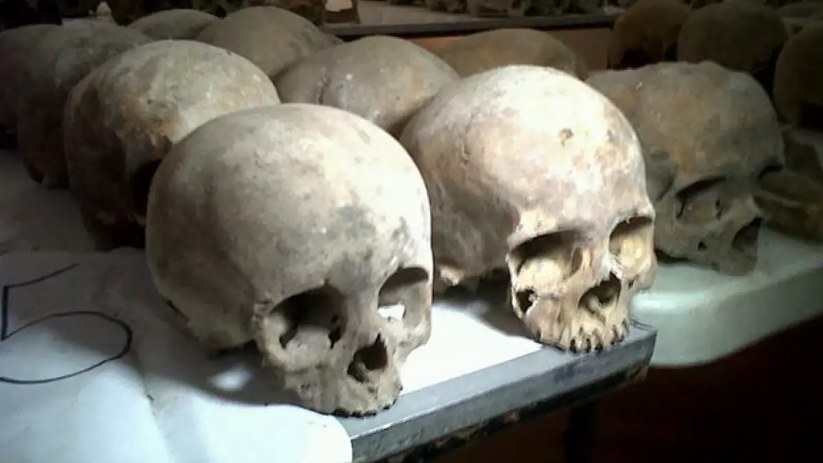 restos humanos encontrados en una cueva en chiapas