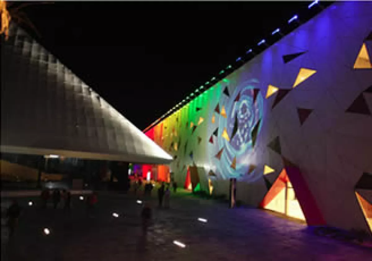 El Centro de Convenciones y Exposiciones de Puebla es el más grande de América Latina. (Foto: Cortesía Gobierno de Puebla)