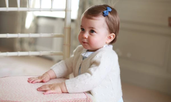 La princesa cumple hoy un año.