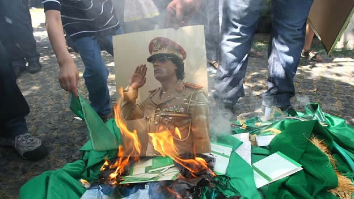 Gadhafi-protestas