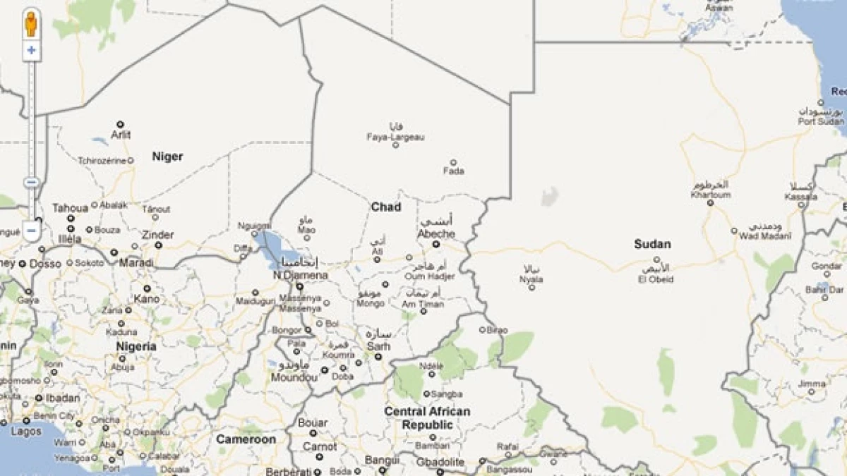 sudan google maps
