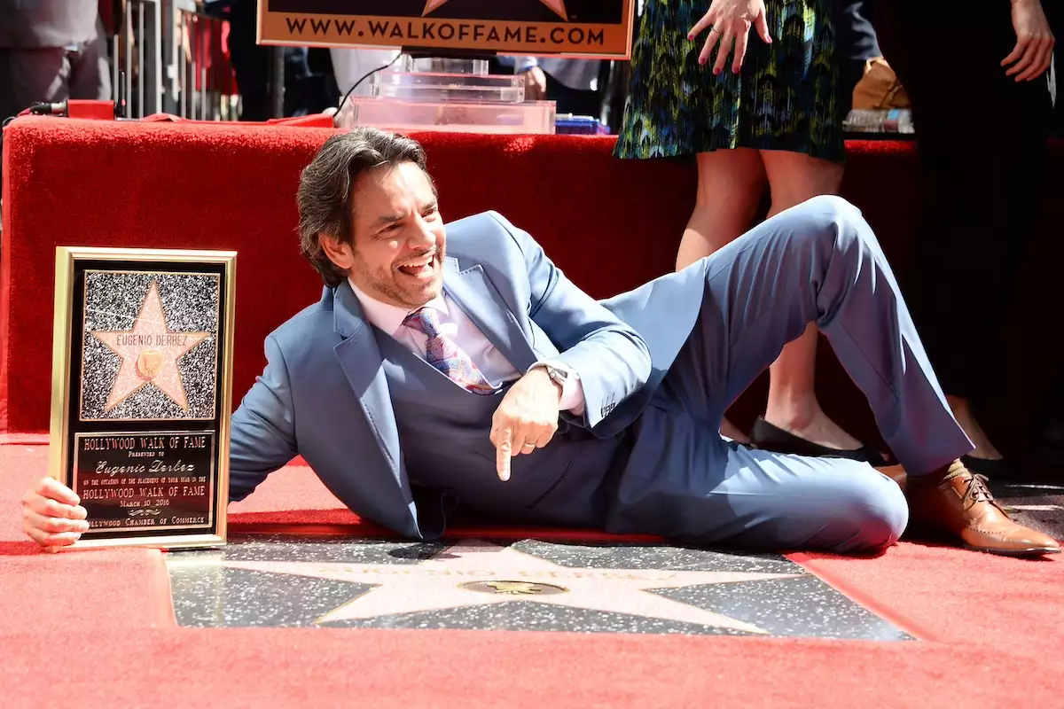 Eugenio Derbez Honored With Star On The Hollywood Walk Of Fame