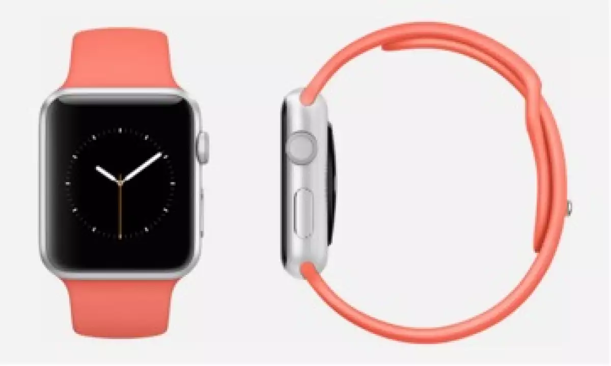 La versión deportiva del Apple Watch viene con extensibles de colores. (Foto: tomada de Mix Your Watch )