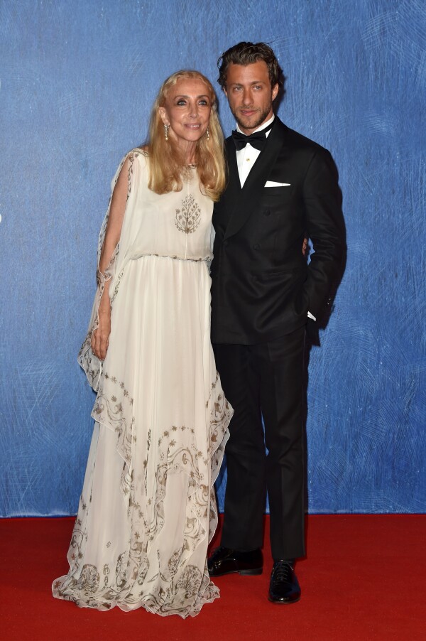 Franca Sozzani y Francesco Carrozzini