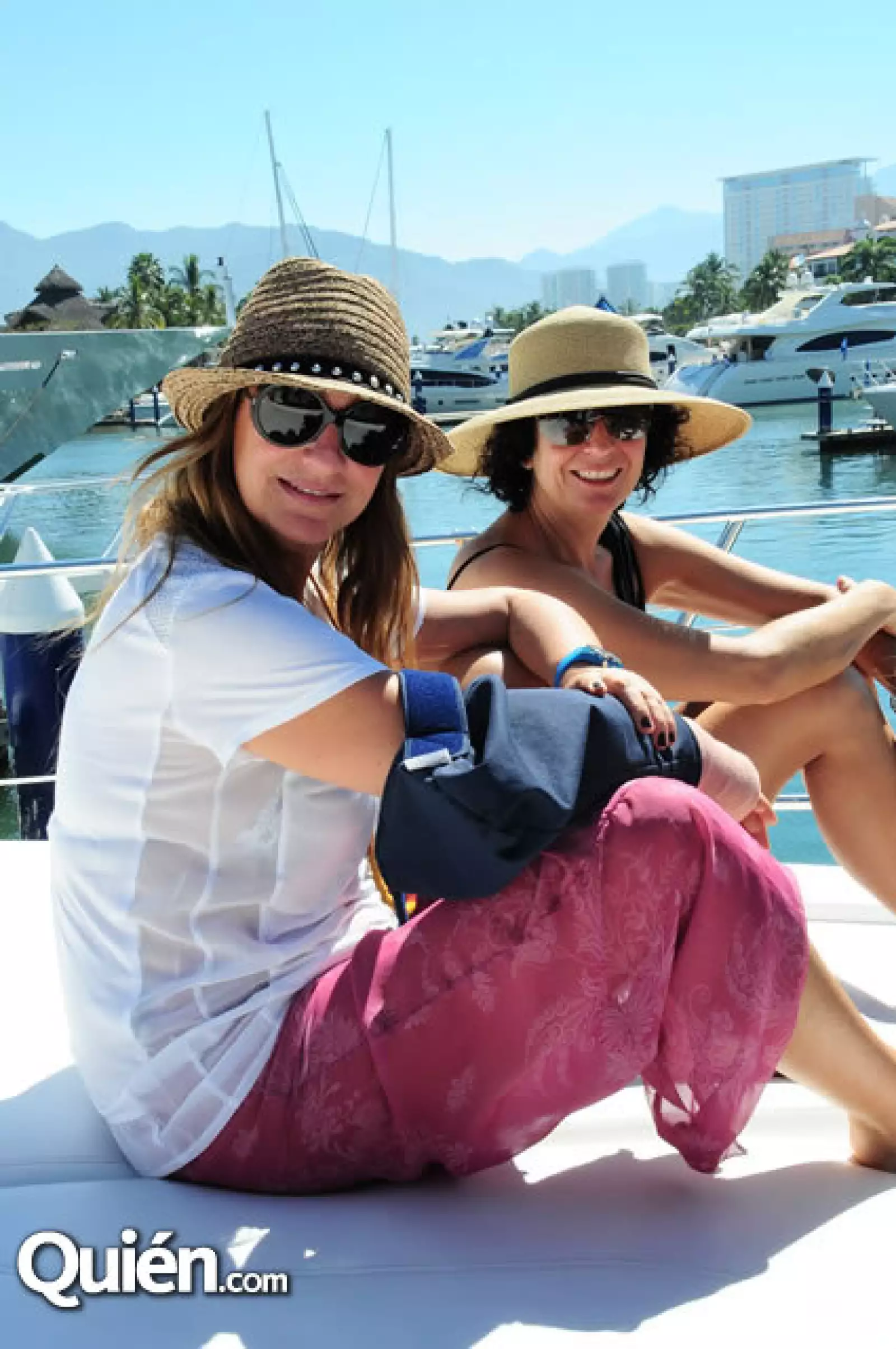 Lourdes Pérez y Patricia Gallardo