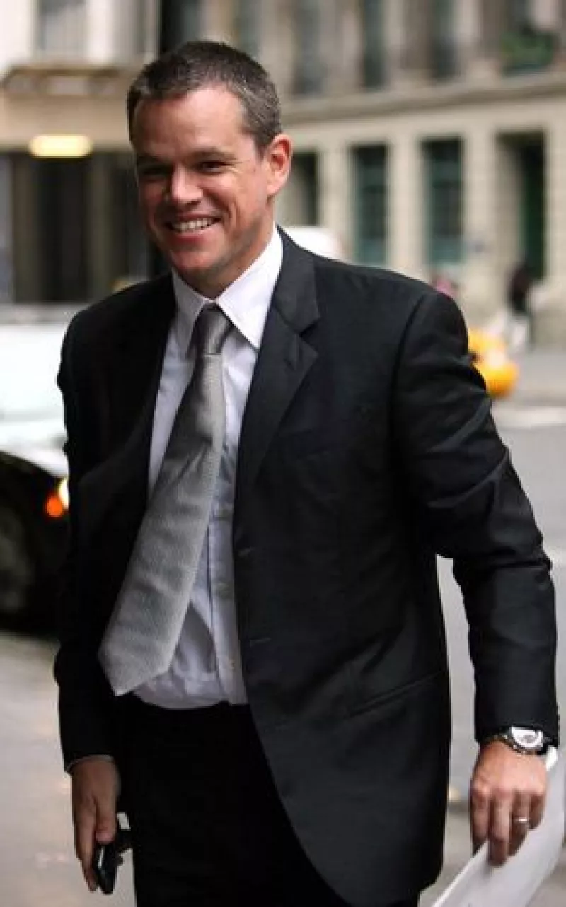 El actor estadounidense realiza en Marruecos el rodaje de la tercera entrega de las aventuras del agente Bourne, 'The Bourne ultimatum'.