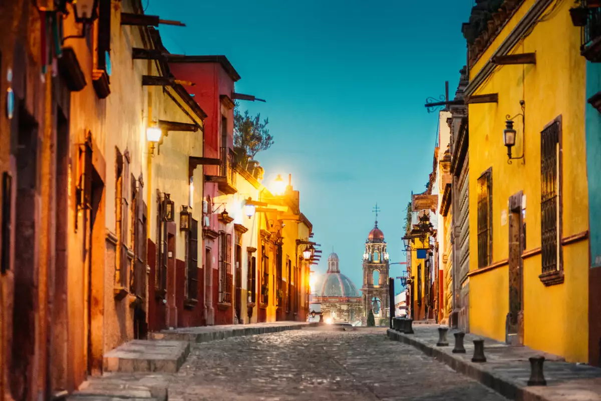 San Miguel de Allende, Guanajuato, es una de las joyas coloniales del centro de México.