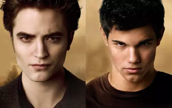 Muchos seguidores de esta saga son Team Edward, pero otros preferirían que Bella se quedara con el hombre lobo, por lo que se ponen la camiseta de Team Jacob.