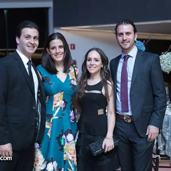 Jorge Brito, Joana Brito, Daniela Blau y Jonathan Salomón