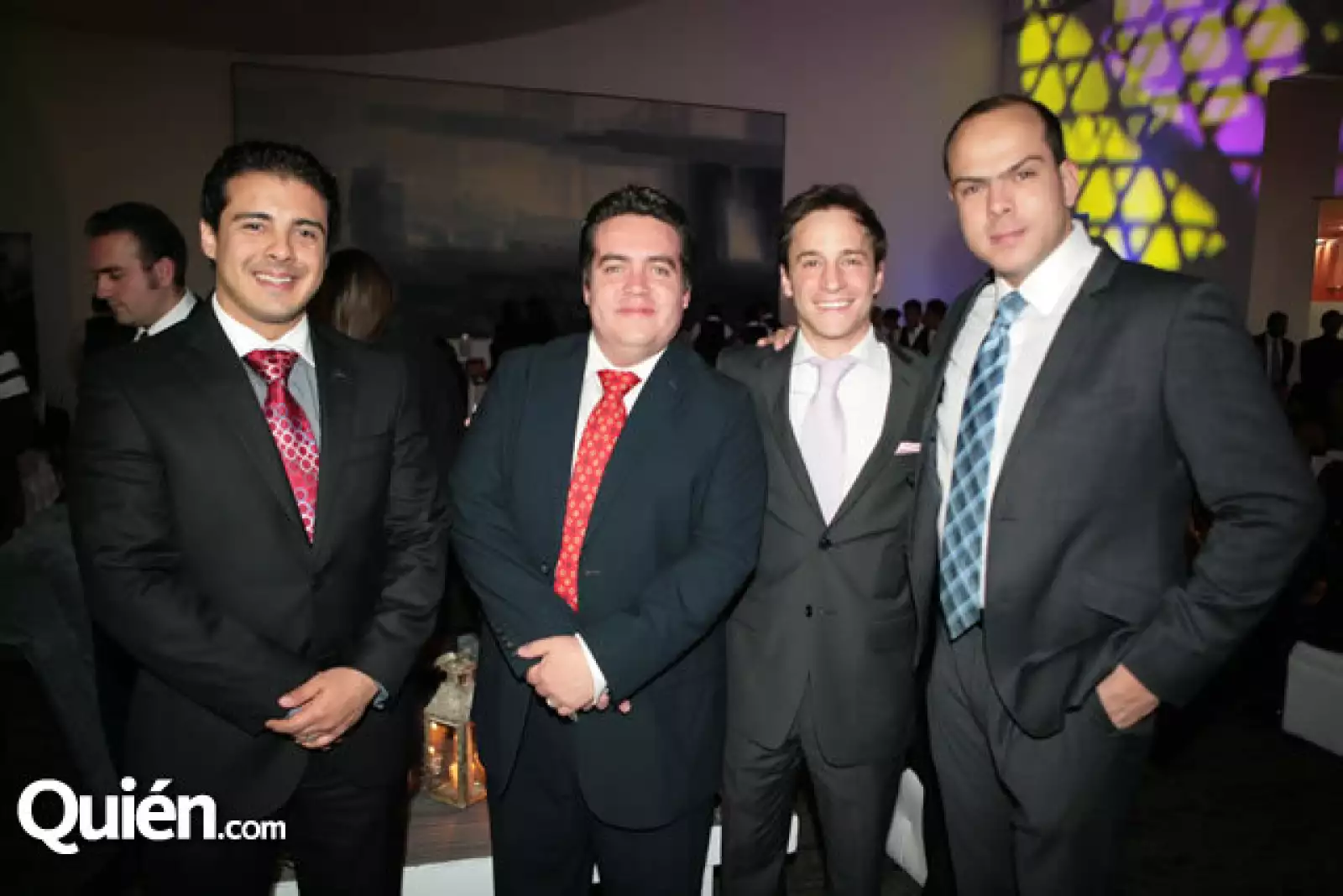 Gonzalo Montero, Carlos del Valle, Camilo la Rotta y Francisco Martínez