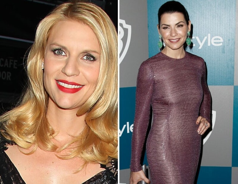 Claire Danes (Izquierda), Julianna Margulies (Derecha)