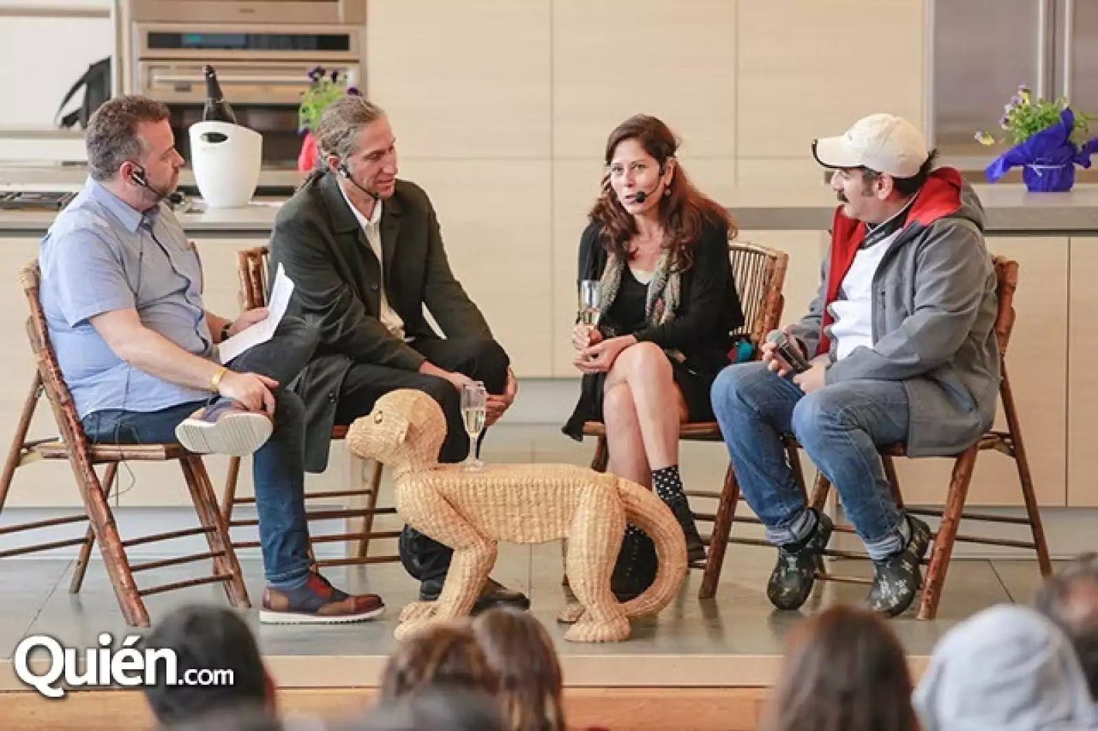 Fernando Moreno,Carlos Hagerman,Martha Sosa y Aquiles Chávez