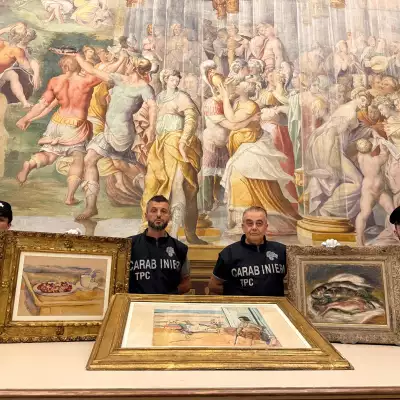 Policía italiana recupera obras robadas de Renoir, Matisse y Cézanne