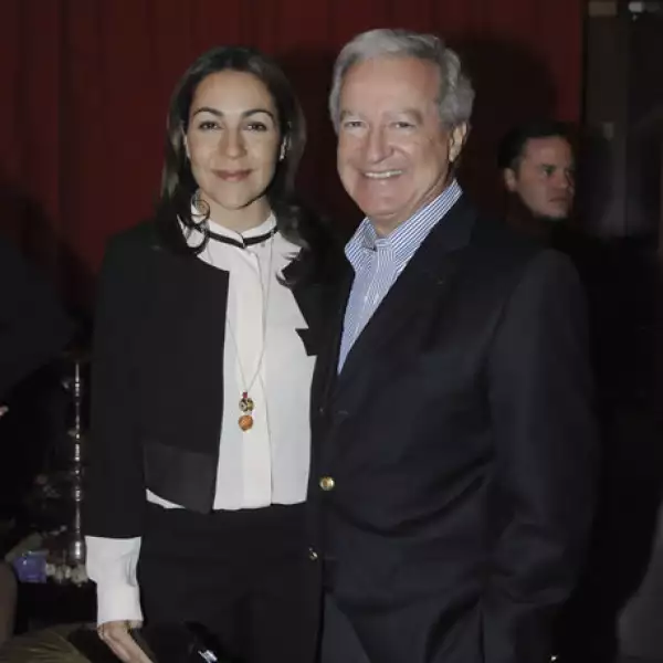 Cristina Pineda y Daniel Parfait