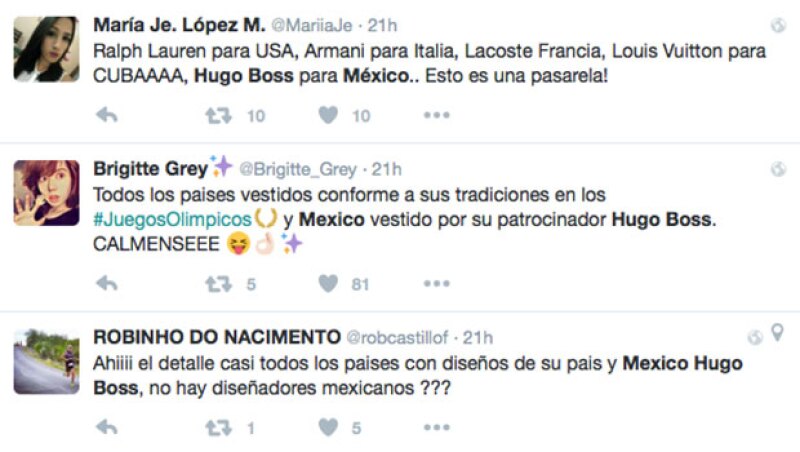 Los usuarios de Twitter mostraron su descontento.