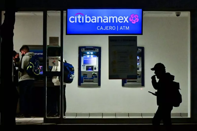 Cajero automático del banco Citibanamex