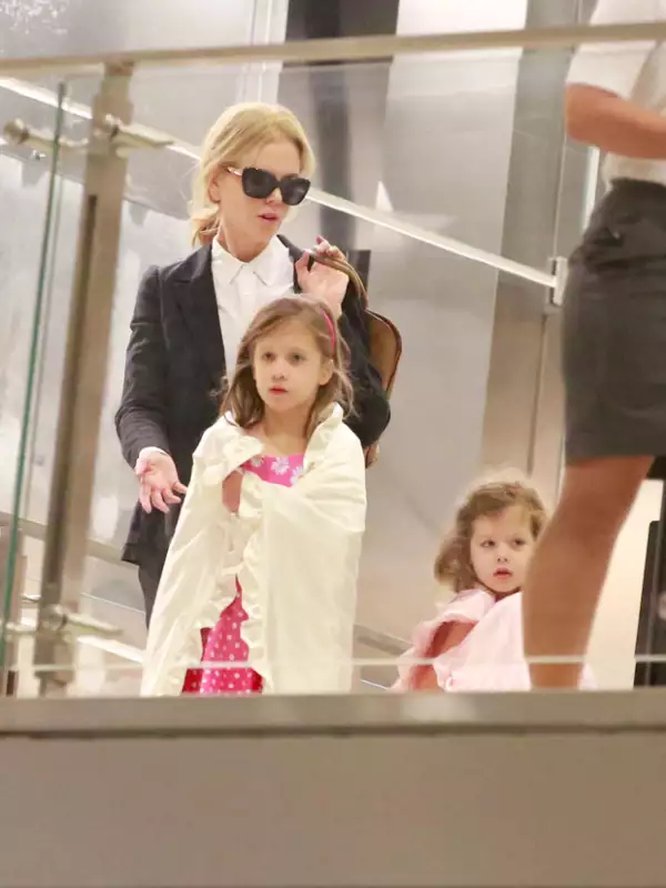 Las niñas que tuvo con el músico Keith Urban están grandísimas y heredaron la belleza de su mamá.