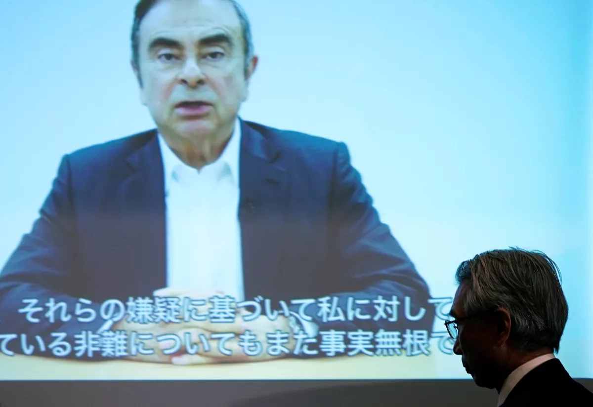 Ghosn acusa a ejecutivos de Nissan de tramar un "complot" en su contra