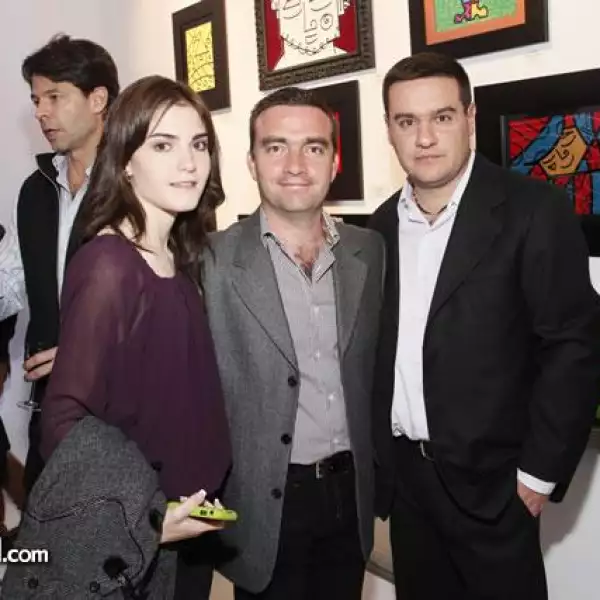 Adriana y Ramón Orbezo y Ricardo Martín