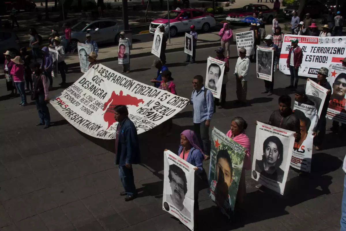 Manifestación desaparecidos