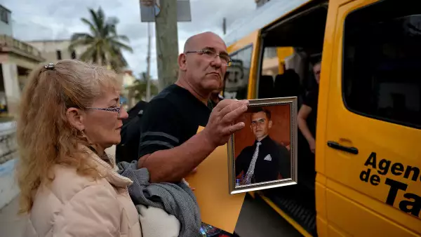 Familiares de las víctimas