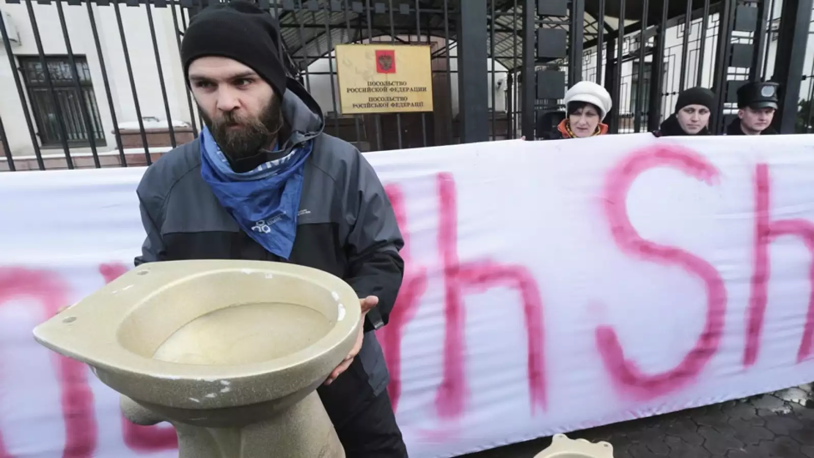 Sochi 2014. Protesta en Kiev