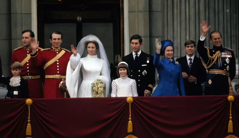 BODA PRINCESA ANA, 1973
